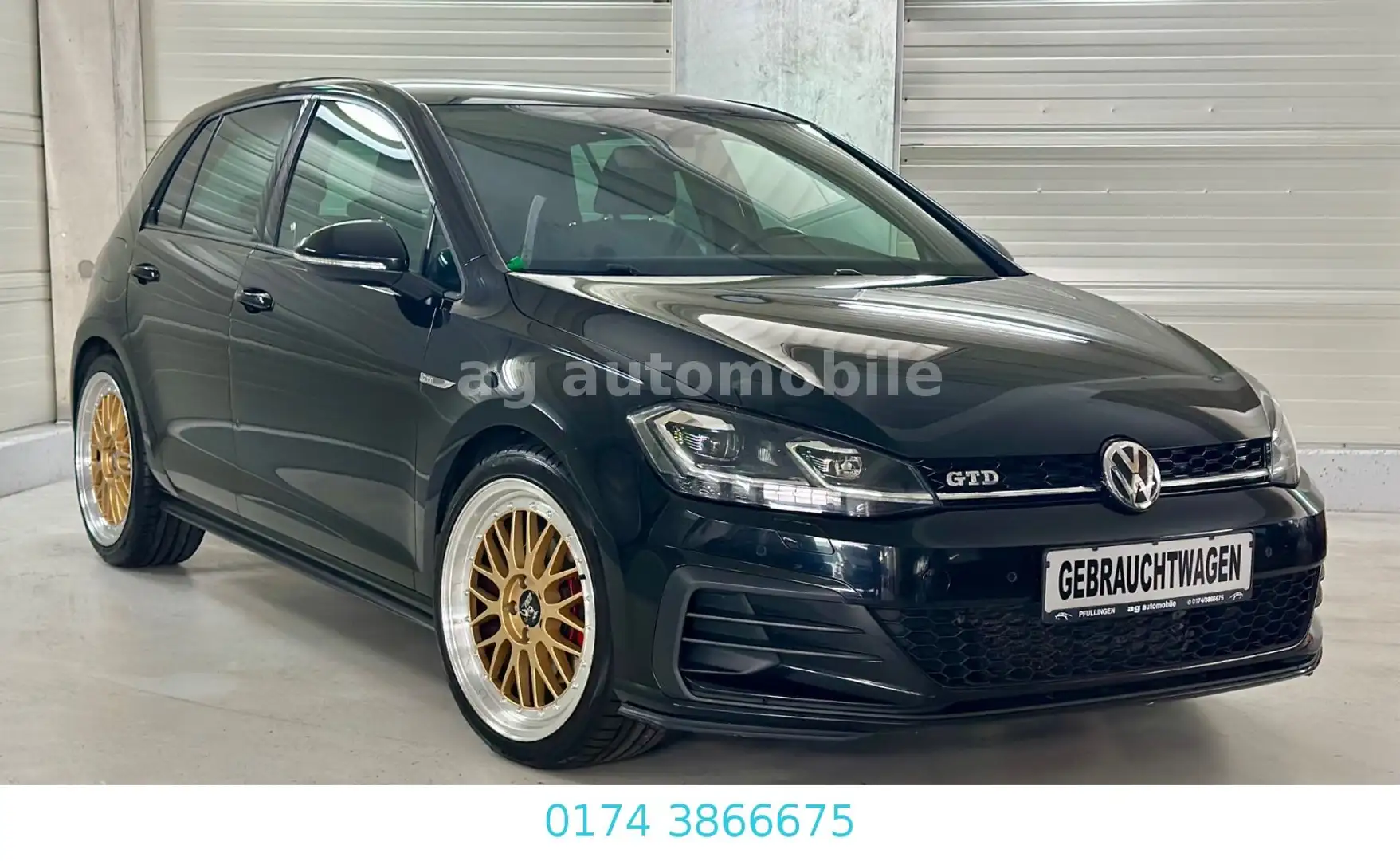 Volkswagen Golf VII Lim. GTD BMT/Start-Stopp Noir - 1