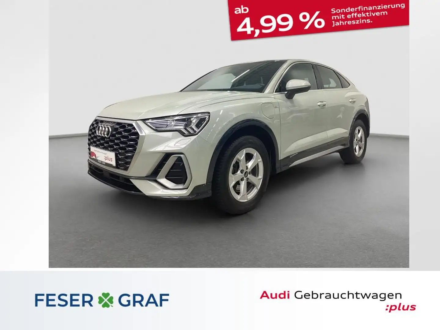 Audi Q3 Sportback S line 45 TFSI e Pano Keyless RFK LED Na Argent - 1