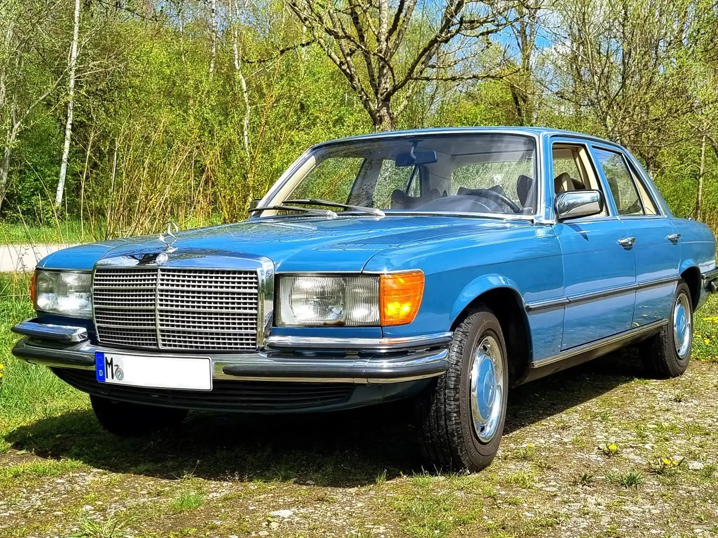 Mercedes-Benz S 280 280 SE (W116) H-Kennzeichen Kék - 1