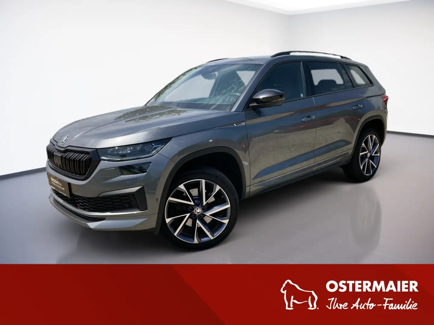 Skoda Kodiaq SPORTLINE 2.0TDI 200PS 4x4 MATRIX.STDHZG.360°.ACC. Gri - 1