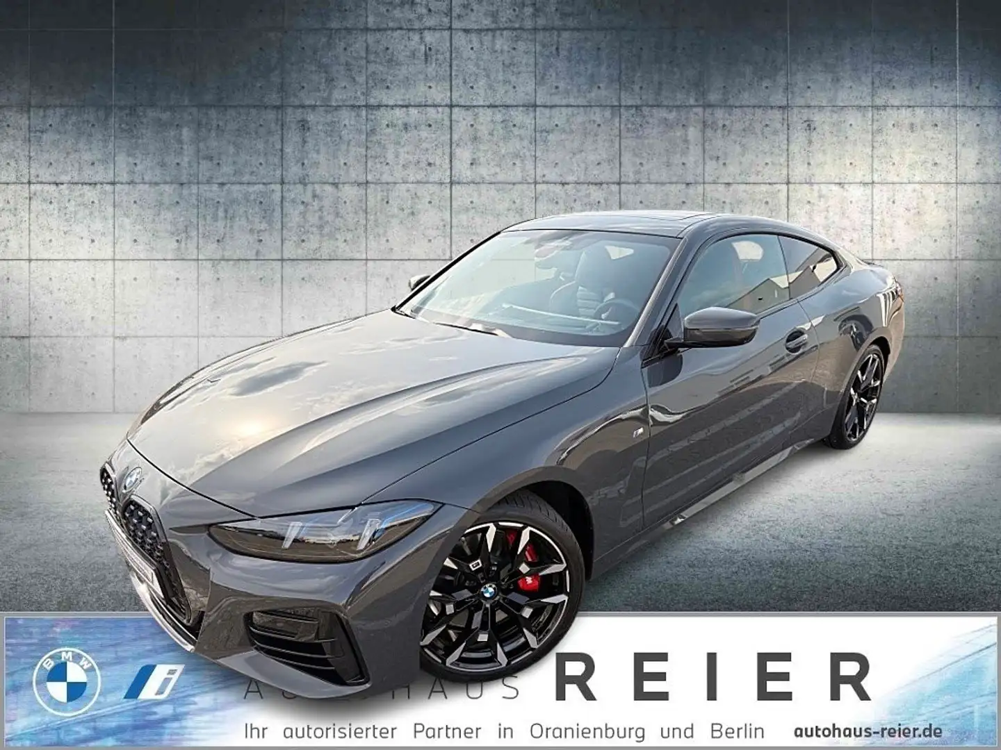 BMW 430 i xDrive Coupé,MSportp.PRO,HaKa,GSD,HUD,elAHK, Grau - 1
