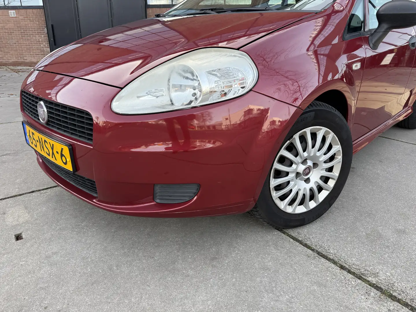 Fiat Punto 1.3 M-Jet 1e Eigenaar / Cruise Control Czerwony - 2