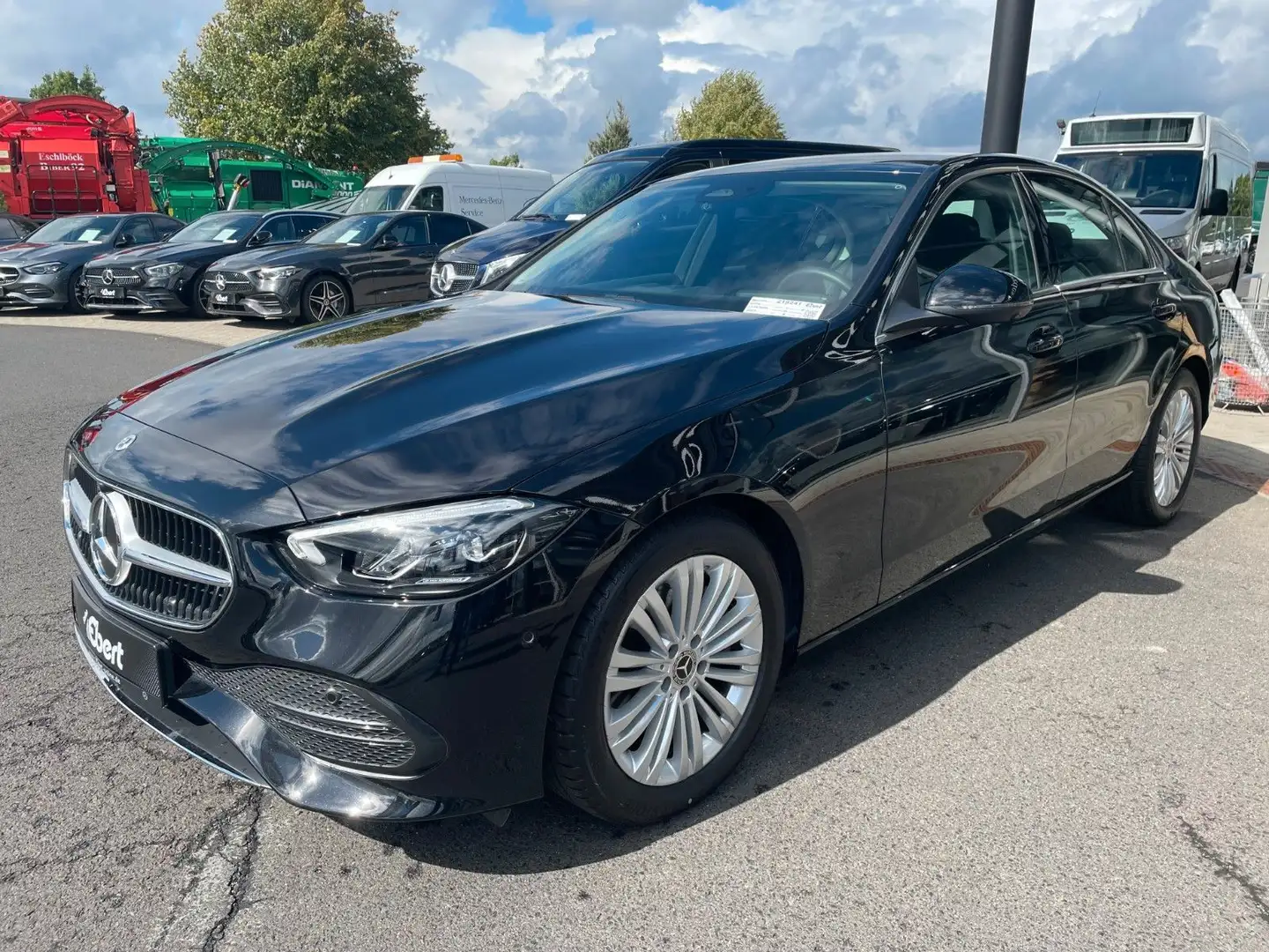 Mercedes-Benz C 200 d AVANTGARDE 360°+TOTW+Carplay+Ambiente Zwart - 2