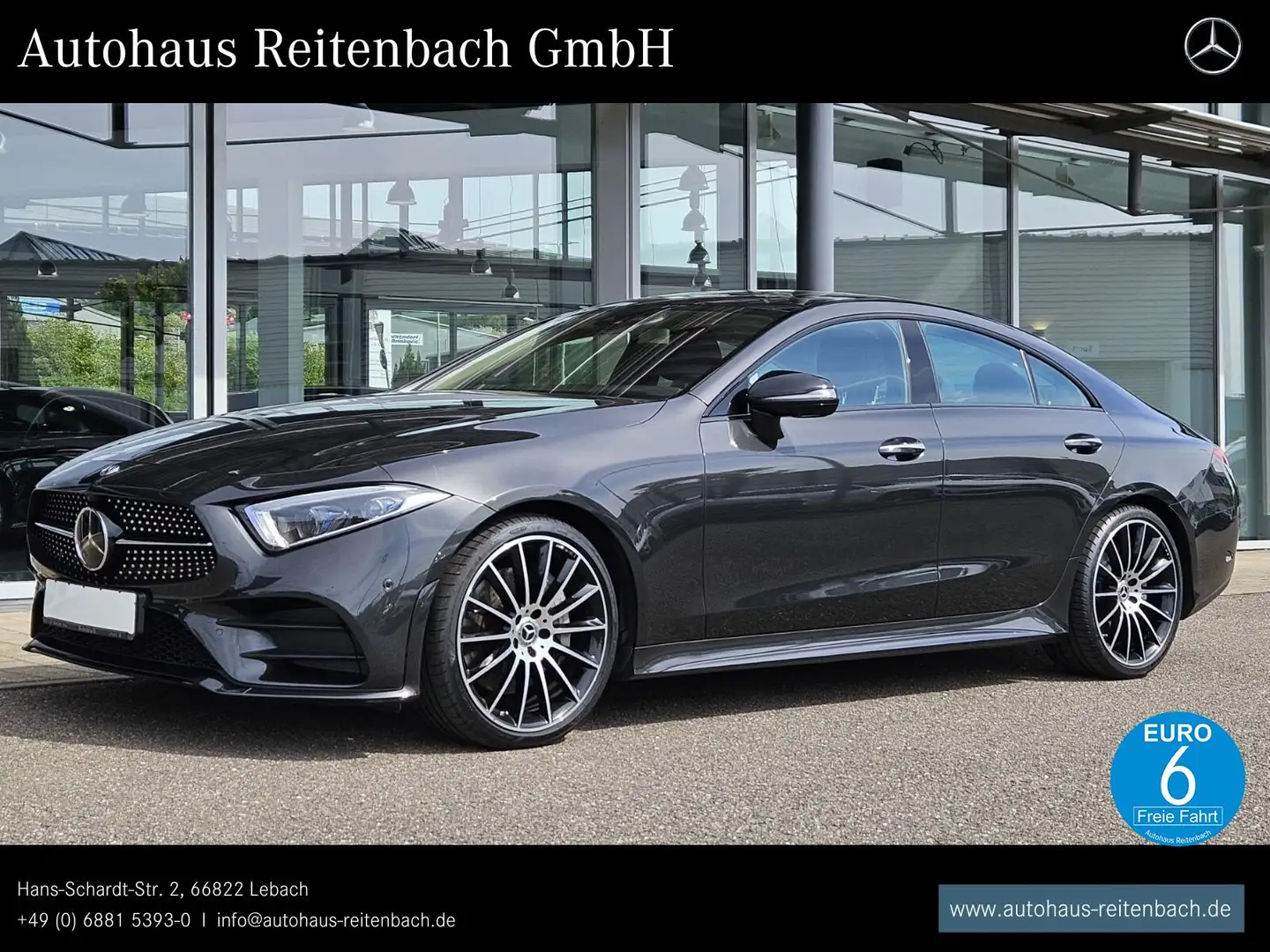 Mercedes-Benz CLS 450 CLS450 4M AMG+SHD+AHK+HUD DISTR+BURMEST+STANDHZG Gri - 1