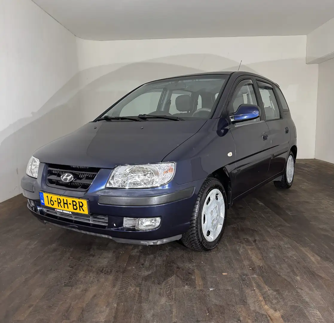 Hyundai Matrix 1.8i GLS, New APK, Automaat, Airco Blauw - 2