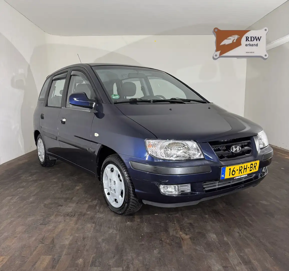 Hyundai Matrix 1.8i GLS, New APK, Automaat, Airco Blauw - 1