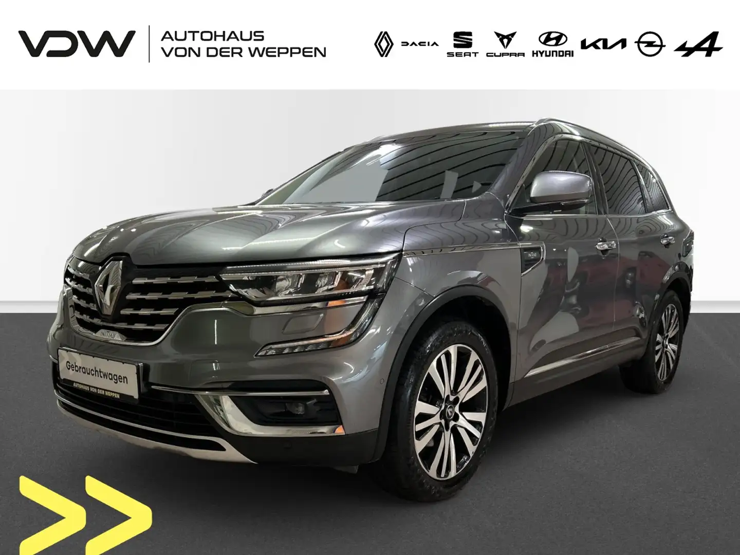 Renault Koleos Initiale Paris TCe 160EDC AHK! Klima Navi Leder Gris - 1
