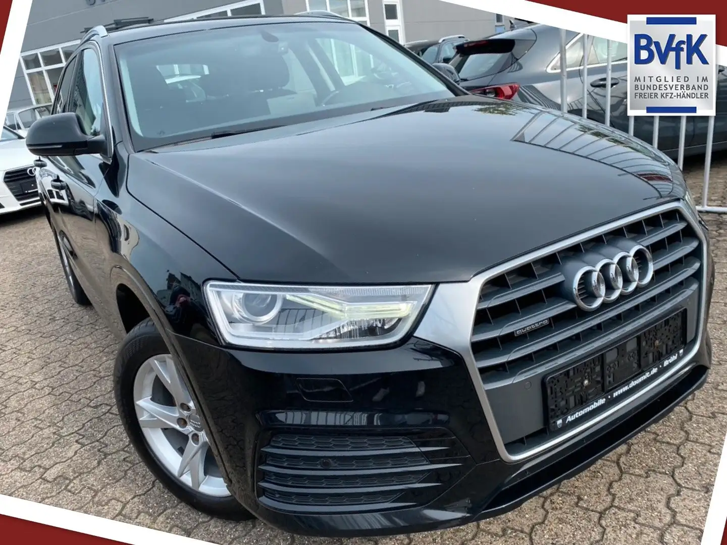 Audi Q3 sport quattro Ahk, Shz, Pdc, Automatik Noir - 1