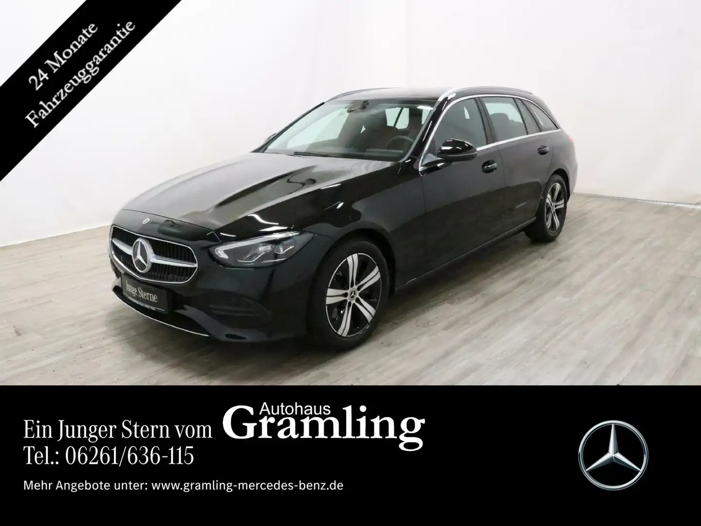 Mercedes-Benz C 220 d T AVANTGARDE *Kamera*AHK*LED*Navi*MBUX* Schwarz - 1