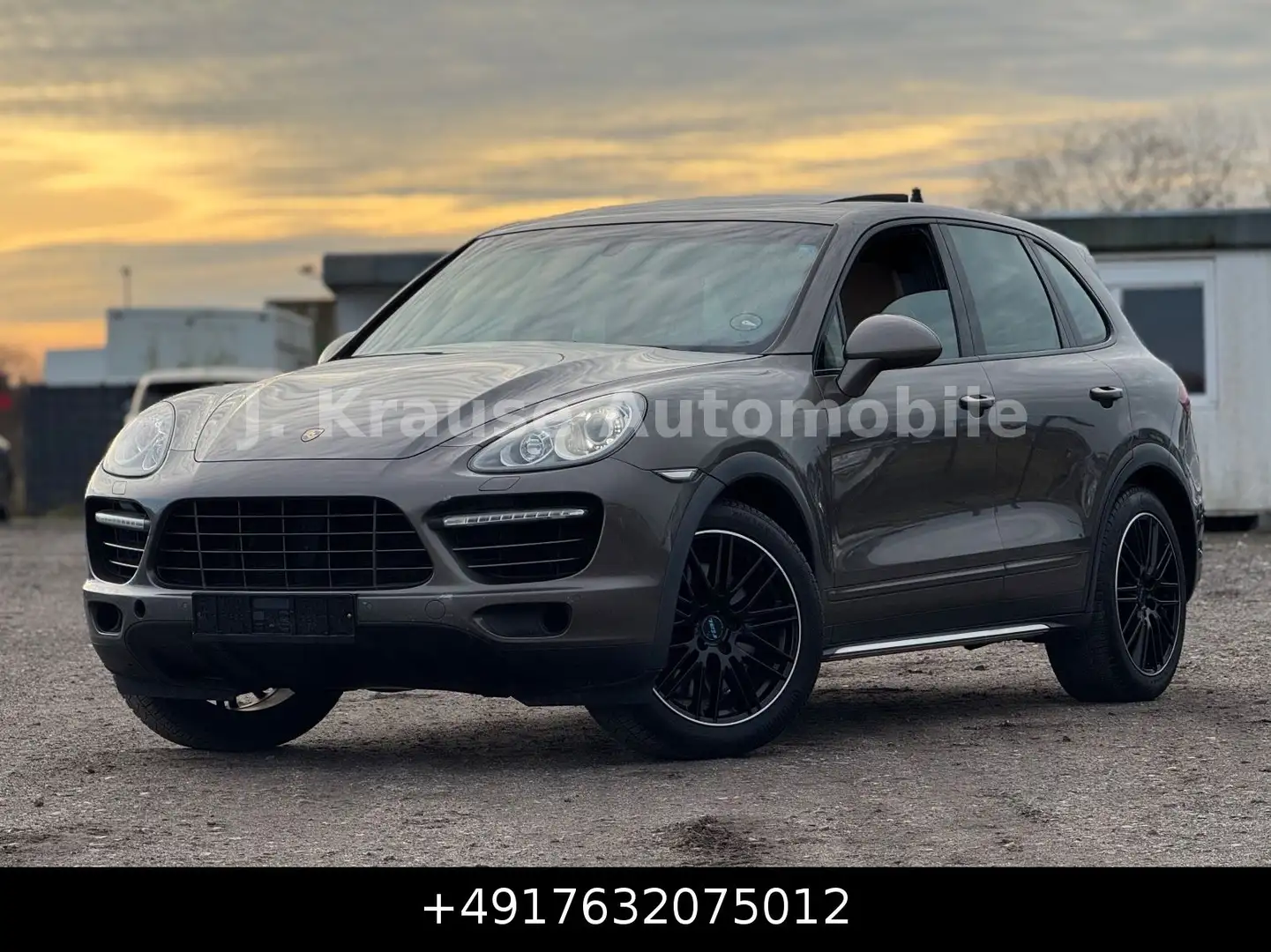Porsche Cayenne Turbo Pan Luft Sitzbelüf AHK NETTO 15000 Braun - 1