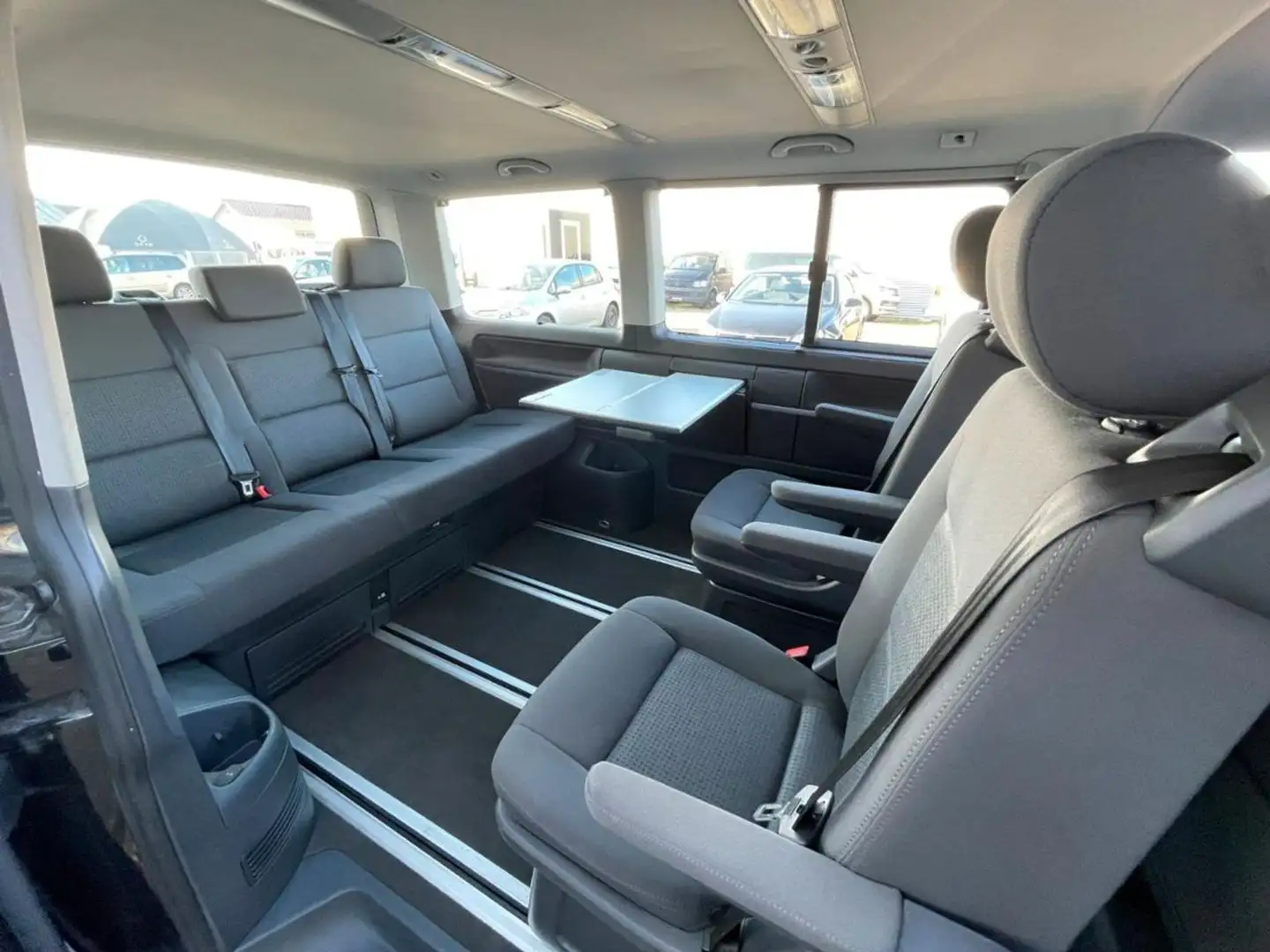 Volkswagen T5 Multivan VW T5 2.5 Tdi 131cv 7Posti Klima Webasto G.traino Nero - 2