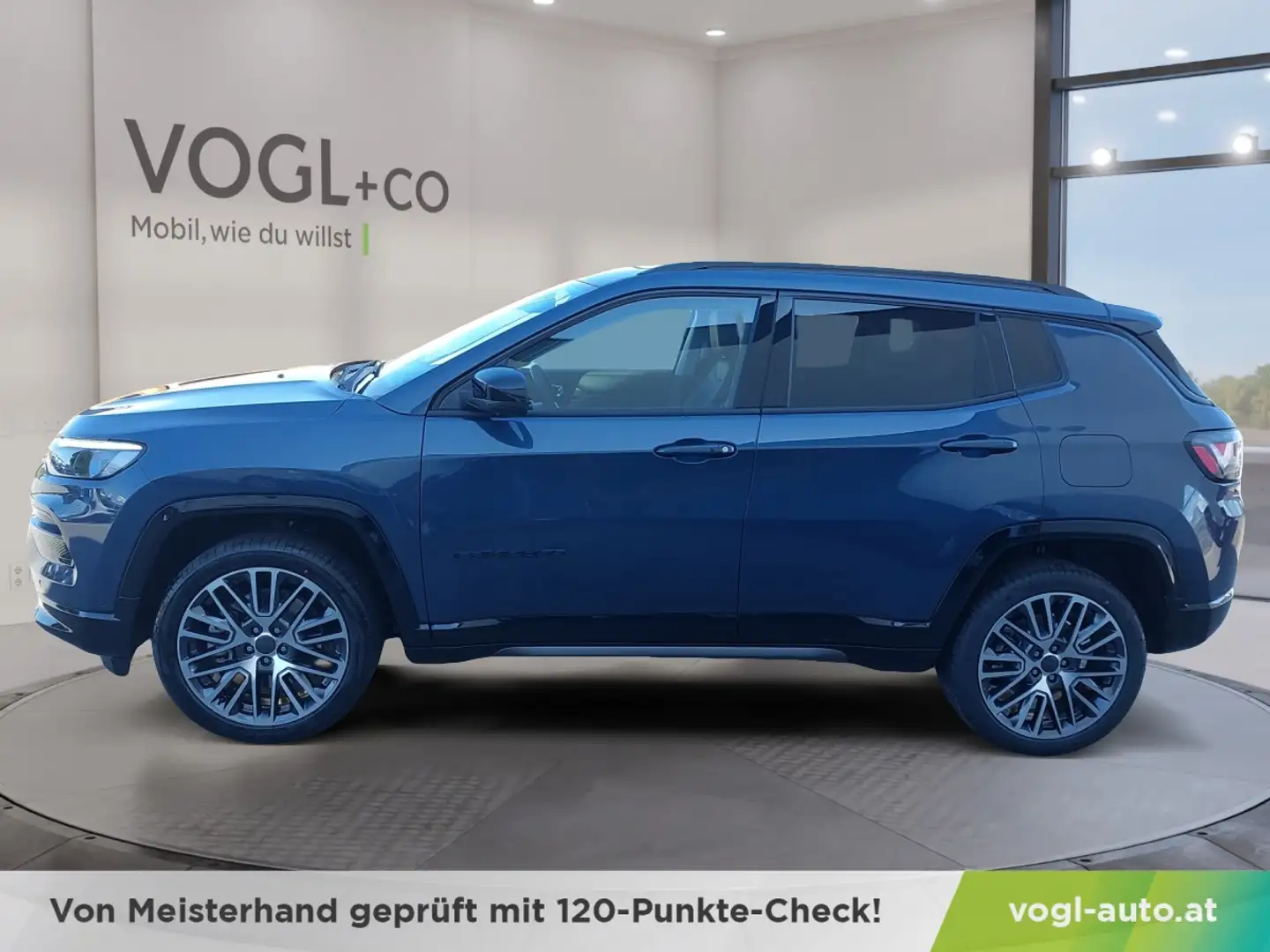 Jeep Compass PLUG-IN HYBRID-1,3 PHEV 240 PS AT 4xe Summ Blau - 2
