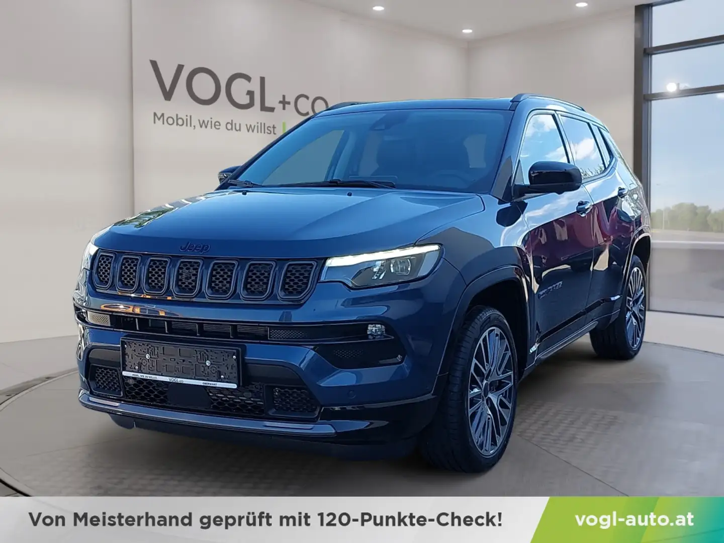 Jeep Compass PLUG-IN HYBRID-1,3 PHEV 240 PS AT 4xe Summ Blau - 1