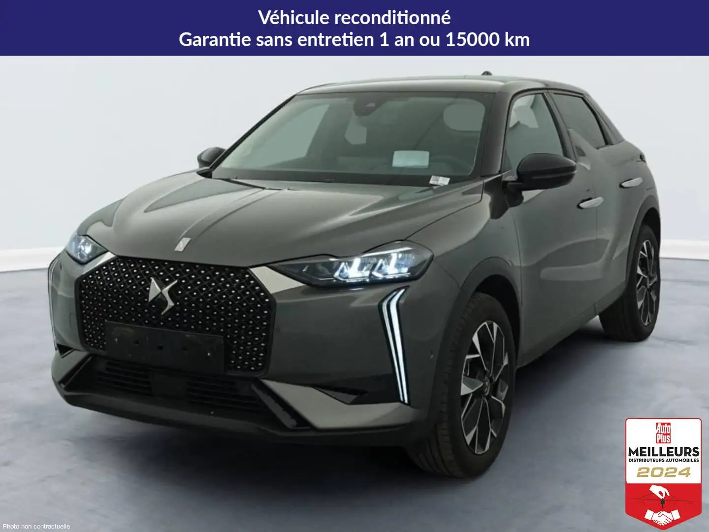 DS Automobiles DS 3 DS3 PureTech 130 EAT8 Opera Gris - 1