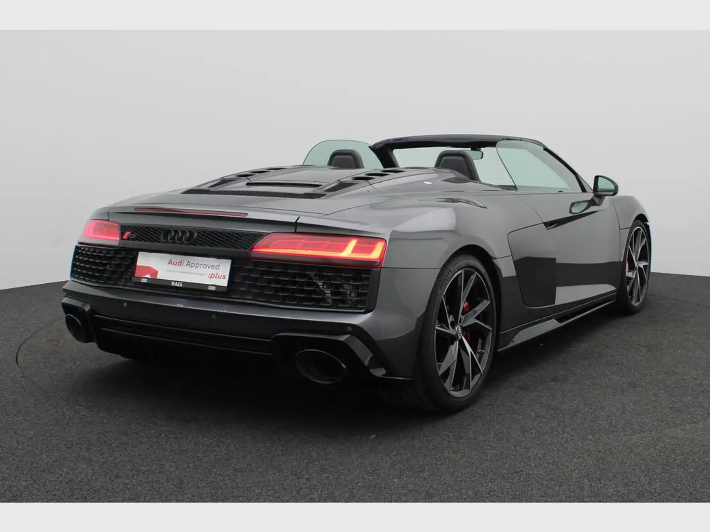 Audi R8 Spyder 5.2i V10 Quattro S tronic / B&O / Recaro Gris - 2