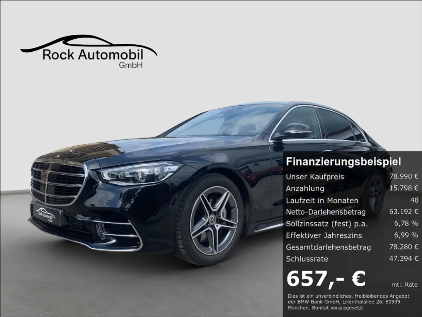 Mercedes-Benz S 350 d L 9G AMG Line Digital Light *Garantie* Black - 1