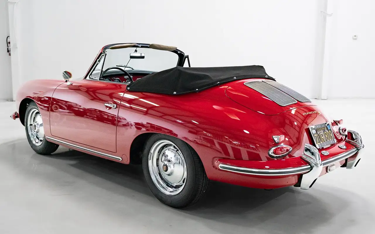 Porsche 356 B T6 1600 SUPER CABRIOLET BY REUTTER Cabriolet, foto 11