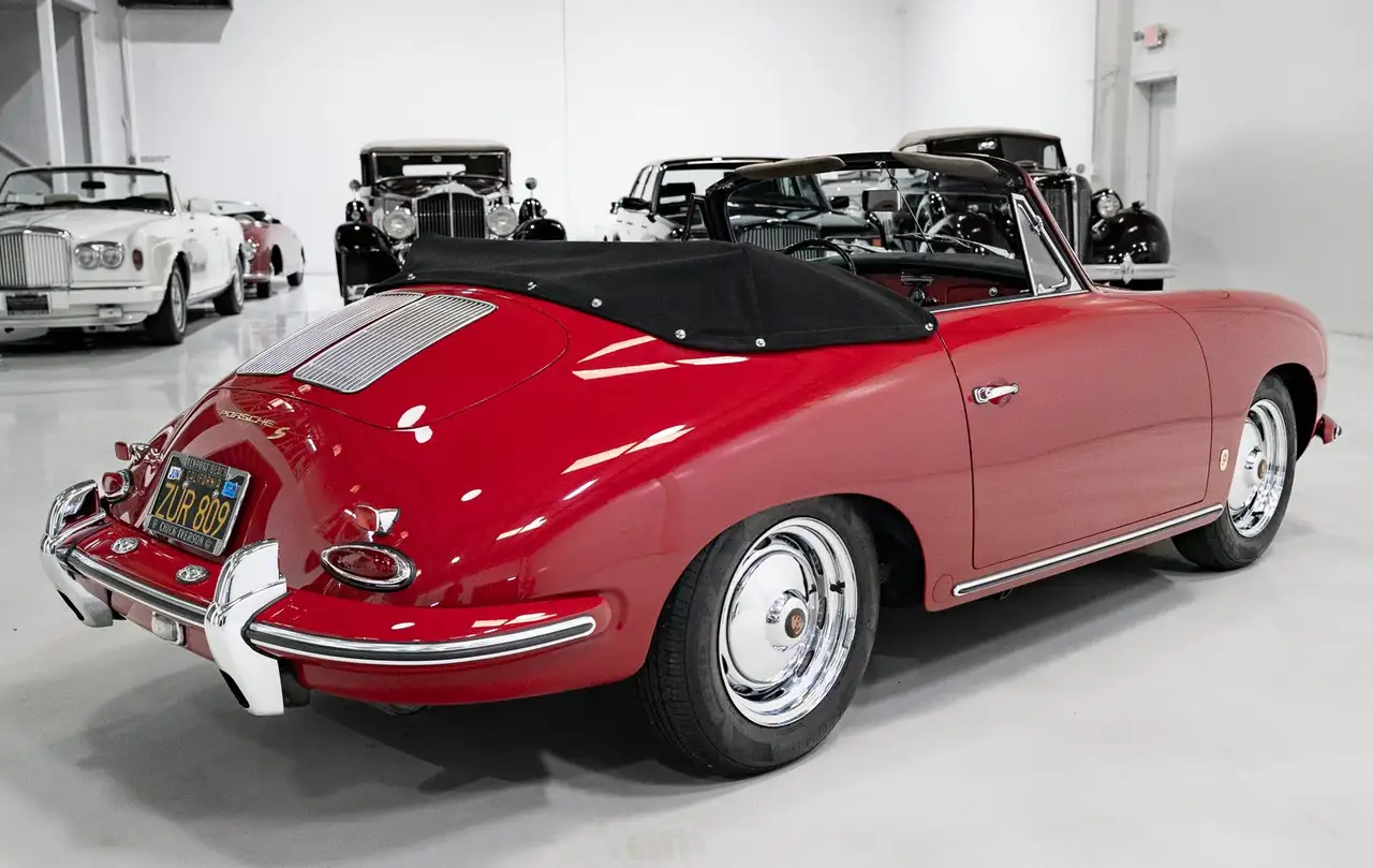 Porsche 356 B T6 1600 SUPER CABRIOLET BY REUTTER Cabriolet, foto 9