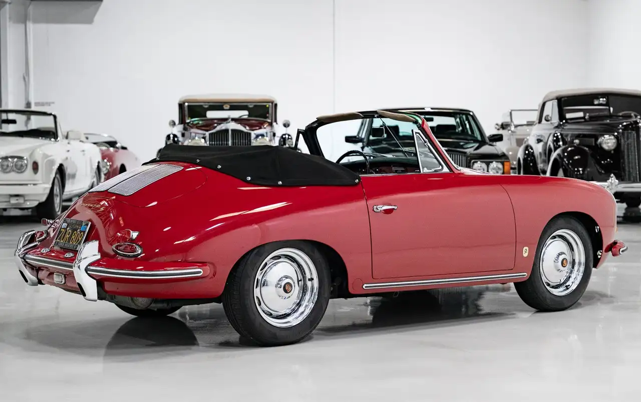Porsche 356 B T6 1600 SUPER CABRIOLET BY REUTTER Cabriolet, foto 8