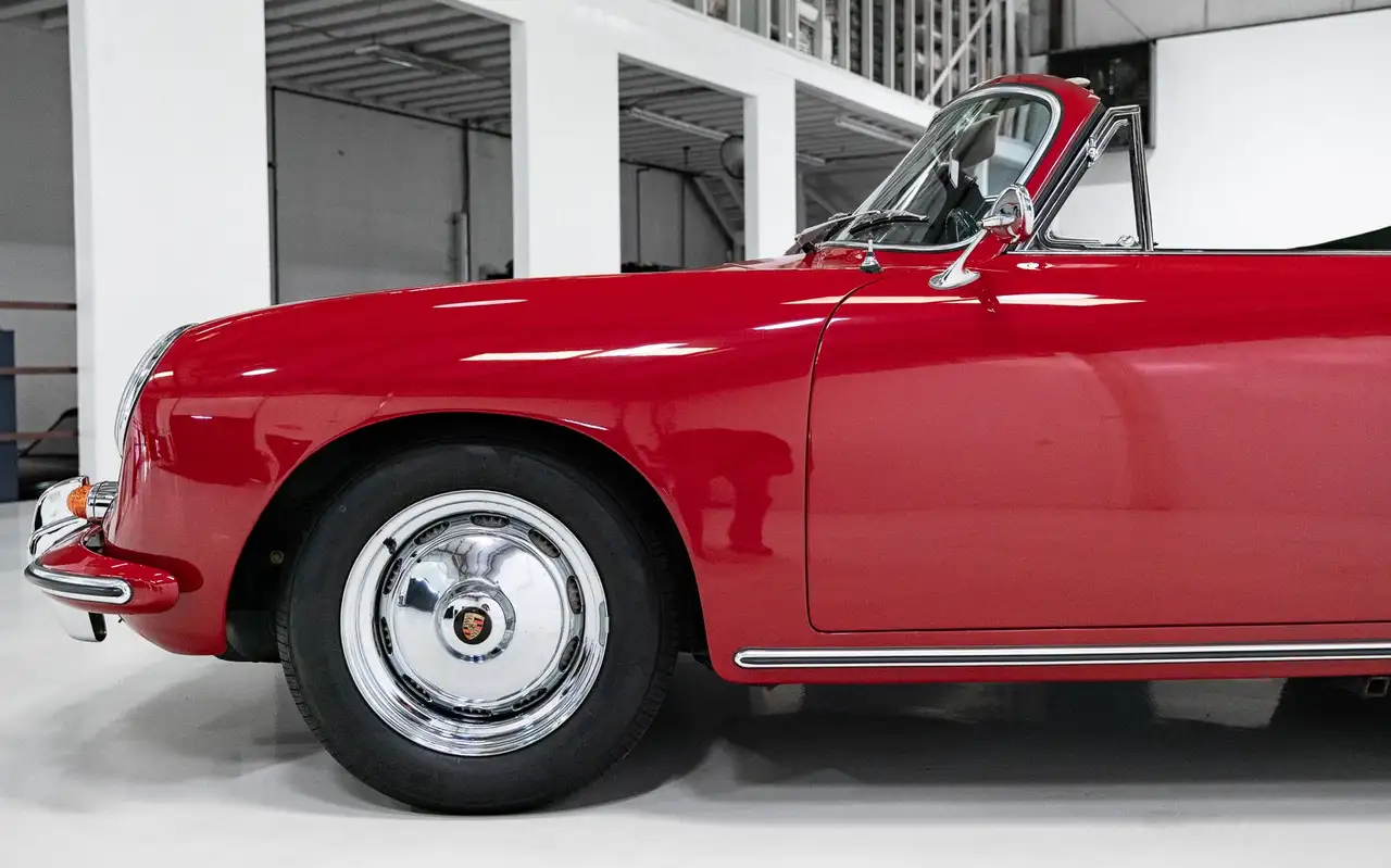 Porsche 356 B T6 1600 SUPER CABRIOLET BY REUTTER Cabriolet, foto 12