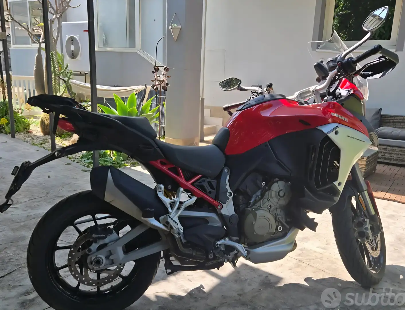 Ducati Multistrada V4 S V4s travel Rosso - 2
