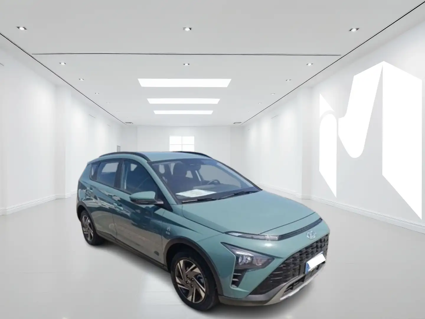 Hyundai BAYON 1.0TDGI 100CV 48V XLINE GJ887TJ TASSO 0 ANTICIPO 0 Verde - 1