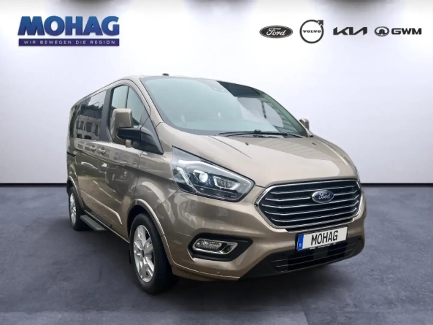 Ford Tourneo Custom Kombi 310 L1 2.0 TDCi EU6d-T Bus Titanium X Argent - 2
