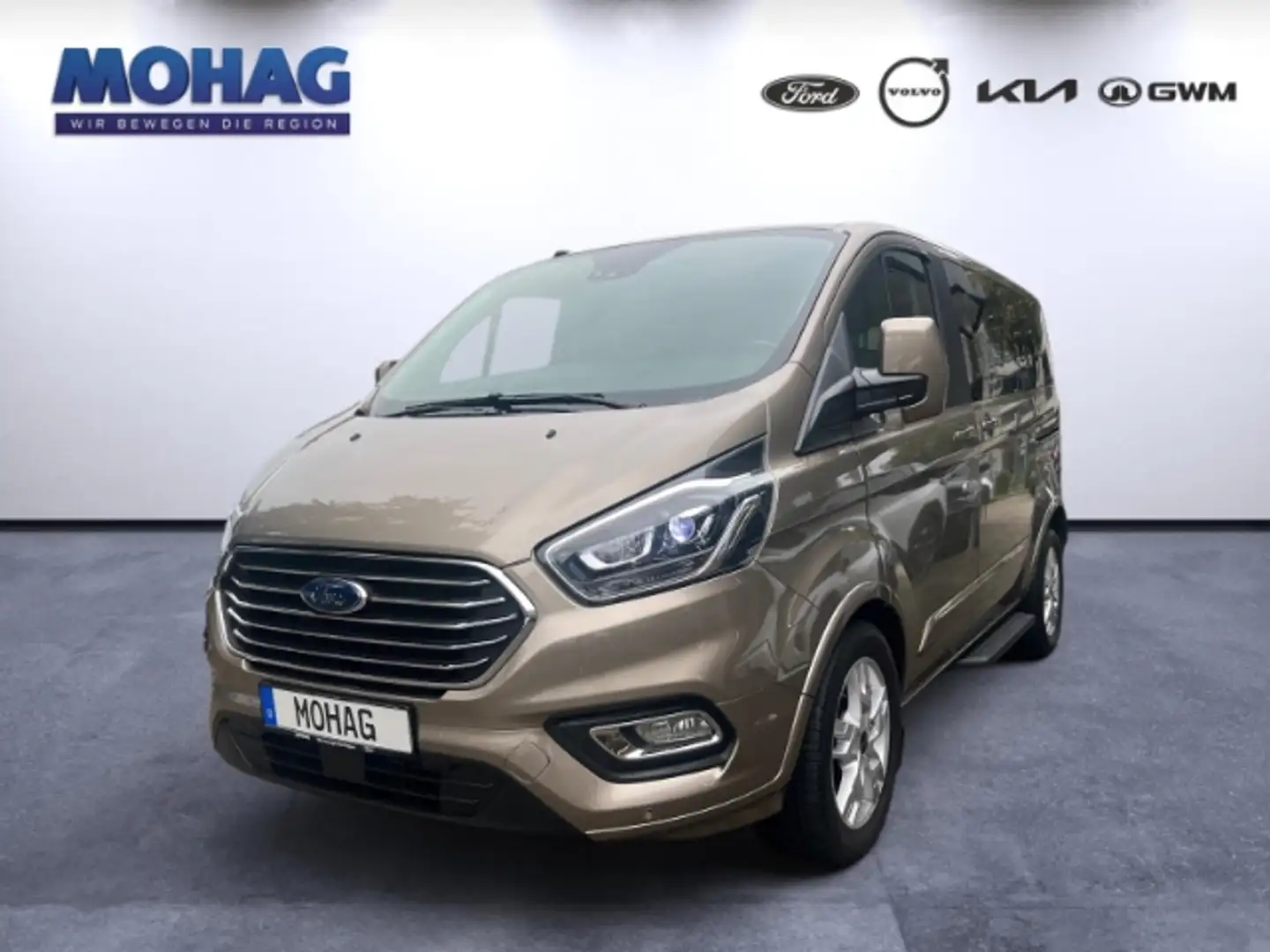 Ford Tourneo Custom Kombi 310 L1 2.0 TDCi EU6d-T Bus Titanium X Argent - 1