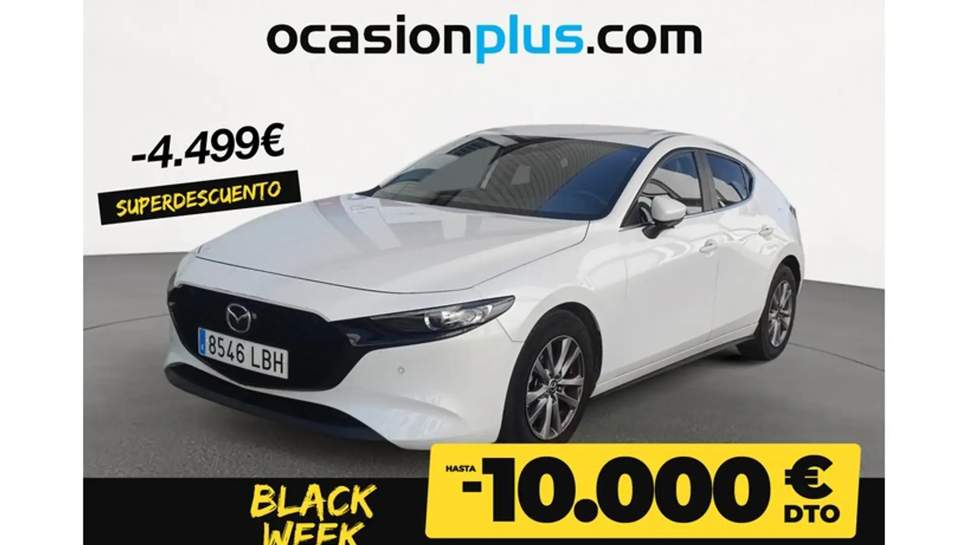 Mazda 3 2.0 e-Skyactiv-G Evolution 90kW Weiß - 1