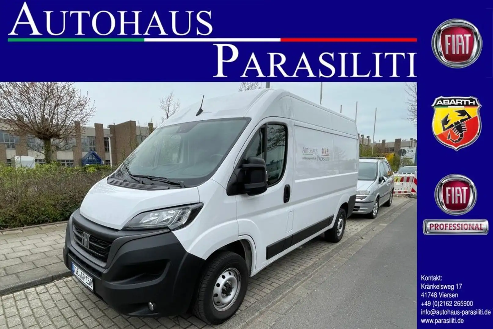 Fiat Ducato Kawa35 L2H2 Navi Klima PDC Verkleidung Blanc - 1