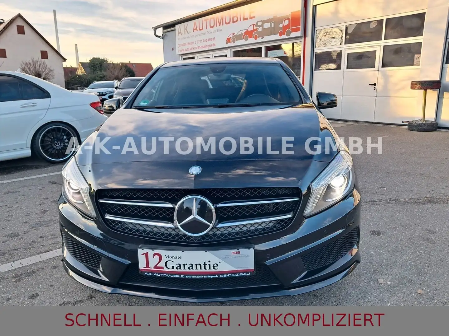 Mercedes-Benz A 250 AMG-LINE*LED*TEMPO*2-HD* Schwarz - 2