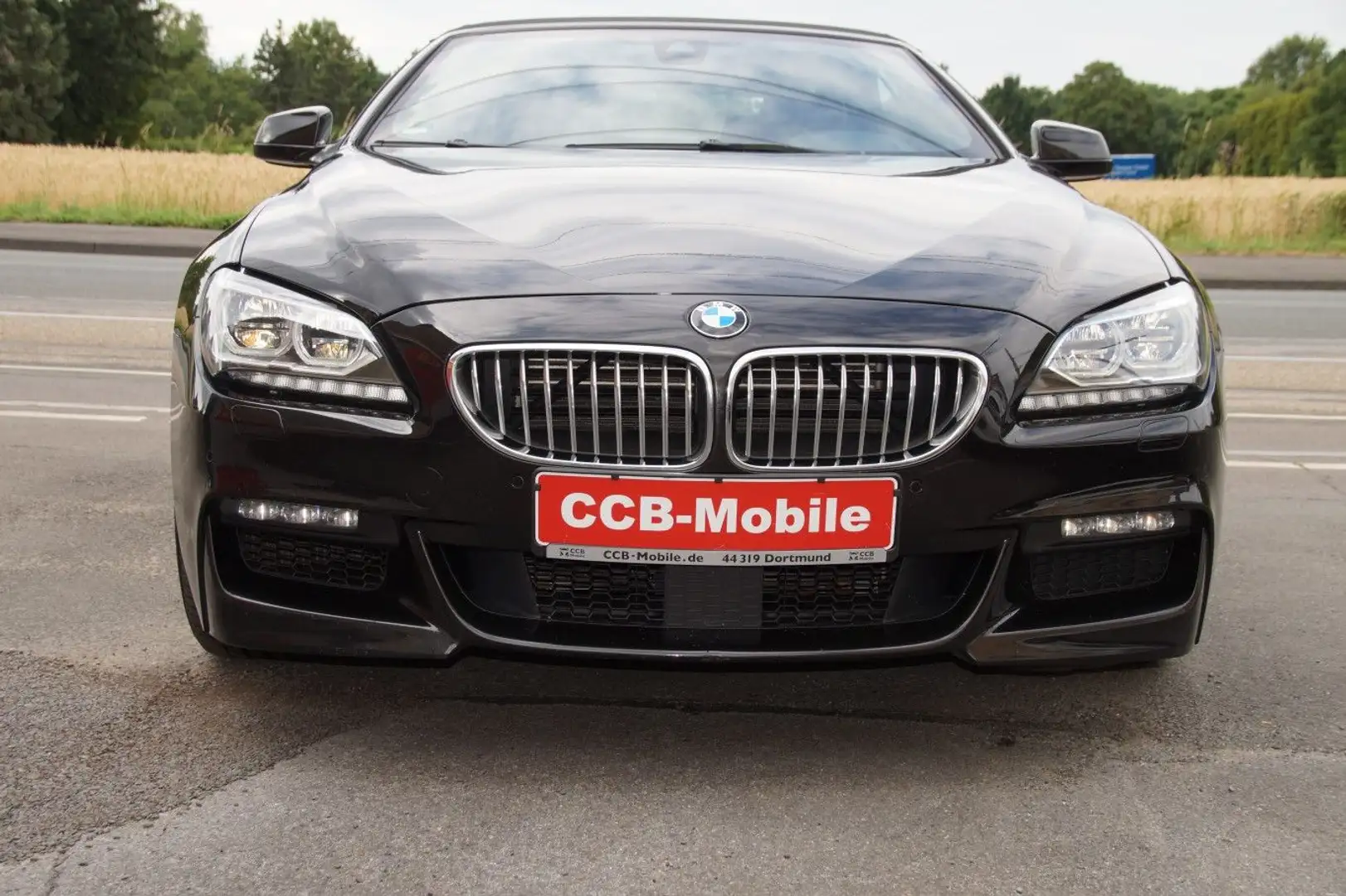 BMW 650 Cabrio 650 i xDrive*2HD*SCHECKHEFT *MPAKET* Czarny - 2
