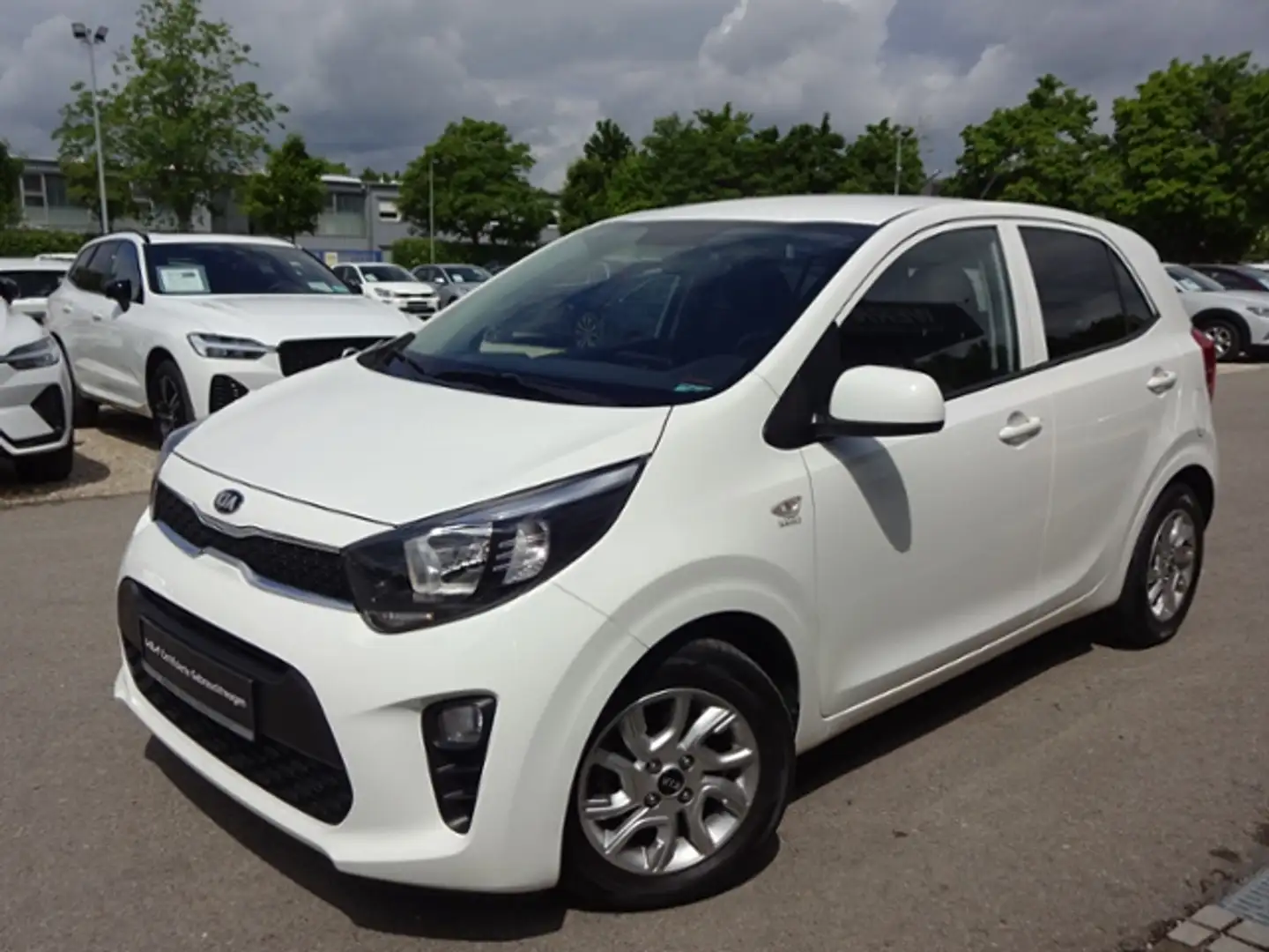 Kia Picanto 1,0 Dream Team Klima Sitz-& Lenradhzg Weiß - 1