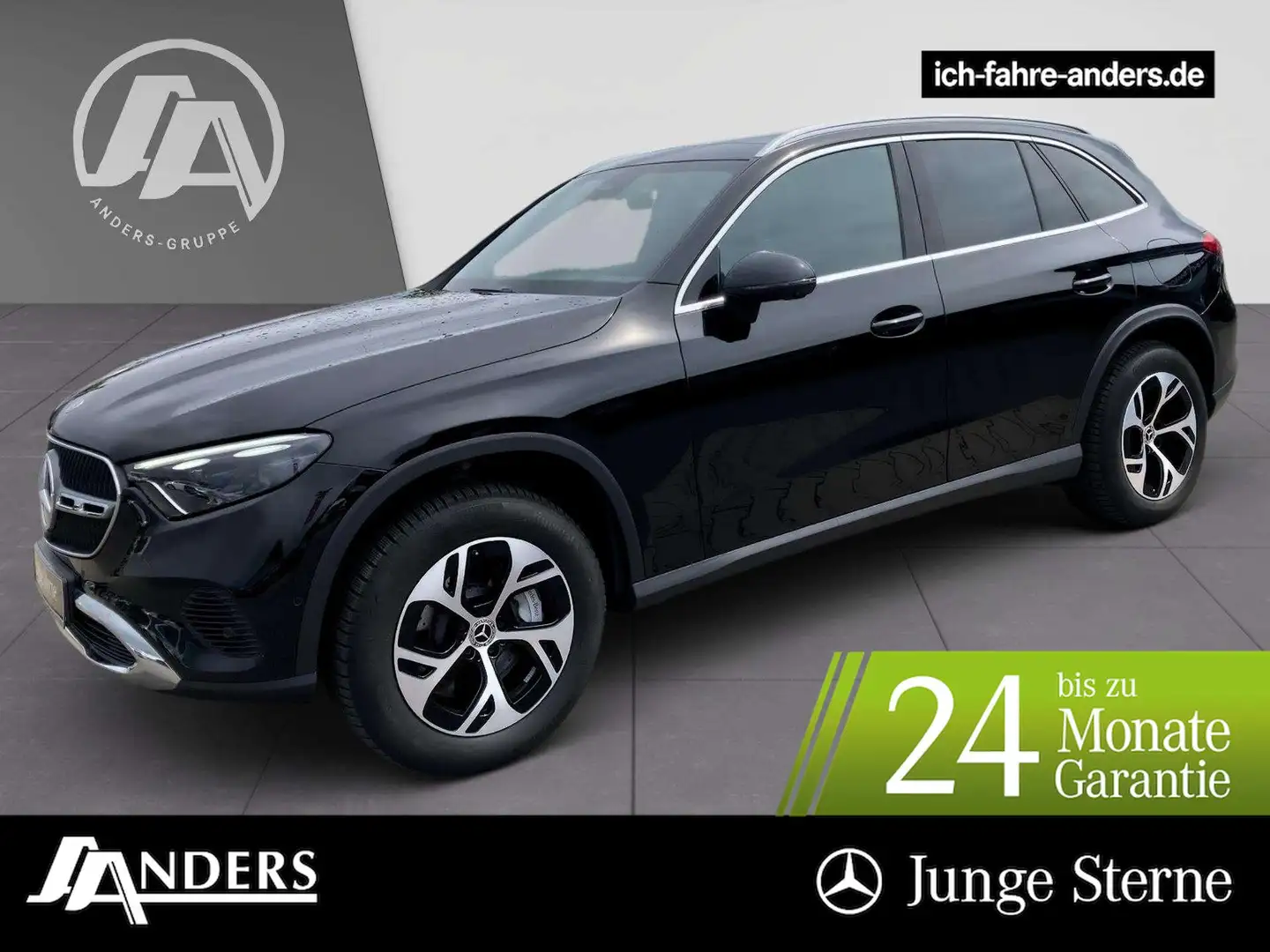 Mercedes-Benz GLC 300 e 4M Avantgarde AdvPLus+HUD+Pano+Sitzkli Schwarz - 1