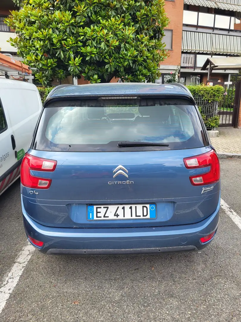 Citroen Grand C4 Picasso C4 Grand Picasso II 1.6 e-hdi Intensive 115cv etg6 Bleu - 2