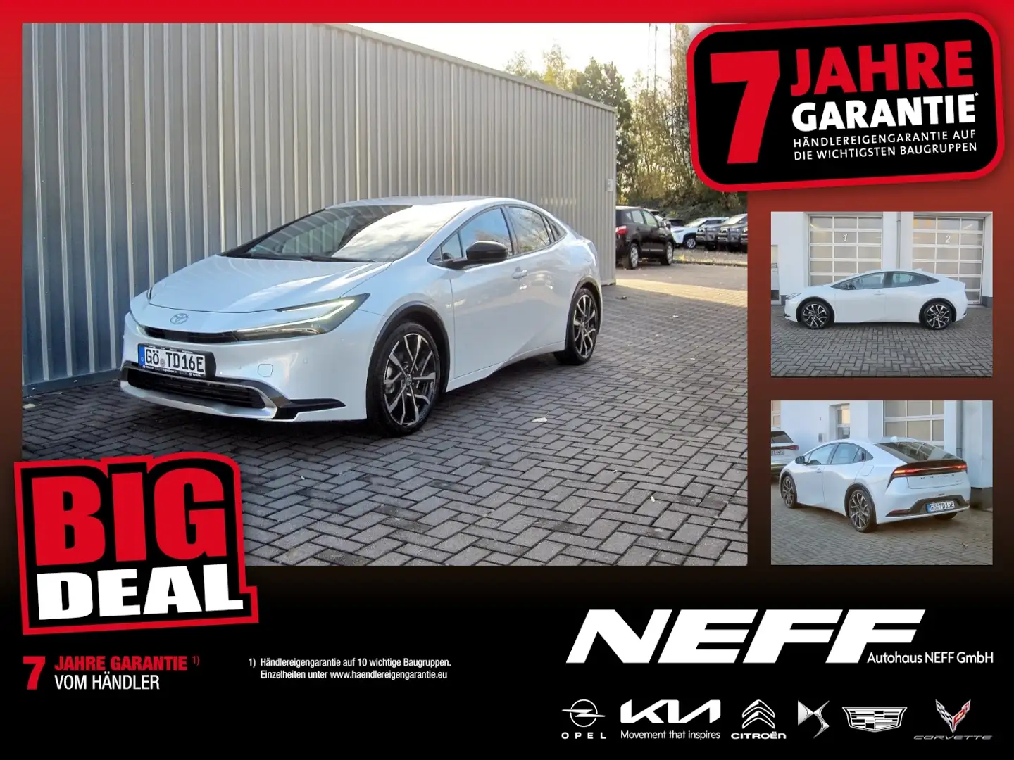 Toyota Prius 2.0 Plug-in Executive Klima Kamera Sitzhzg Červená - 1