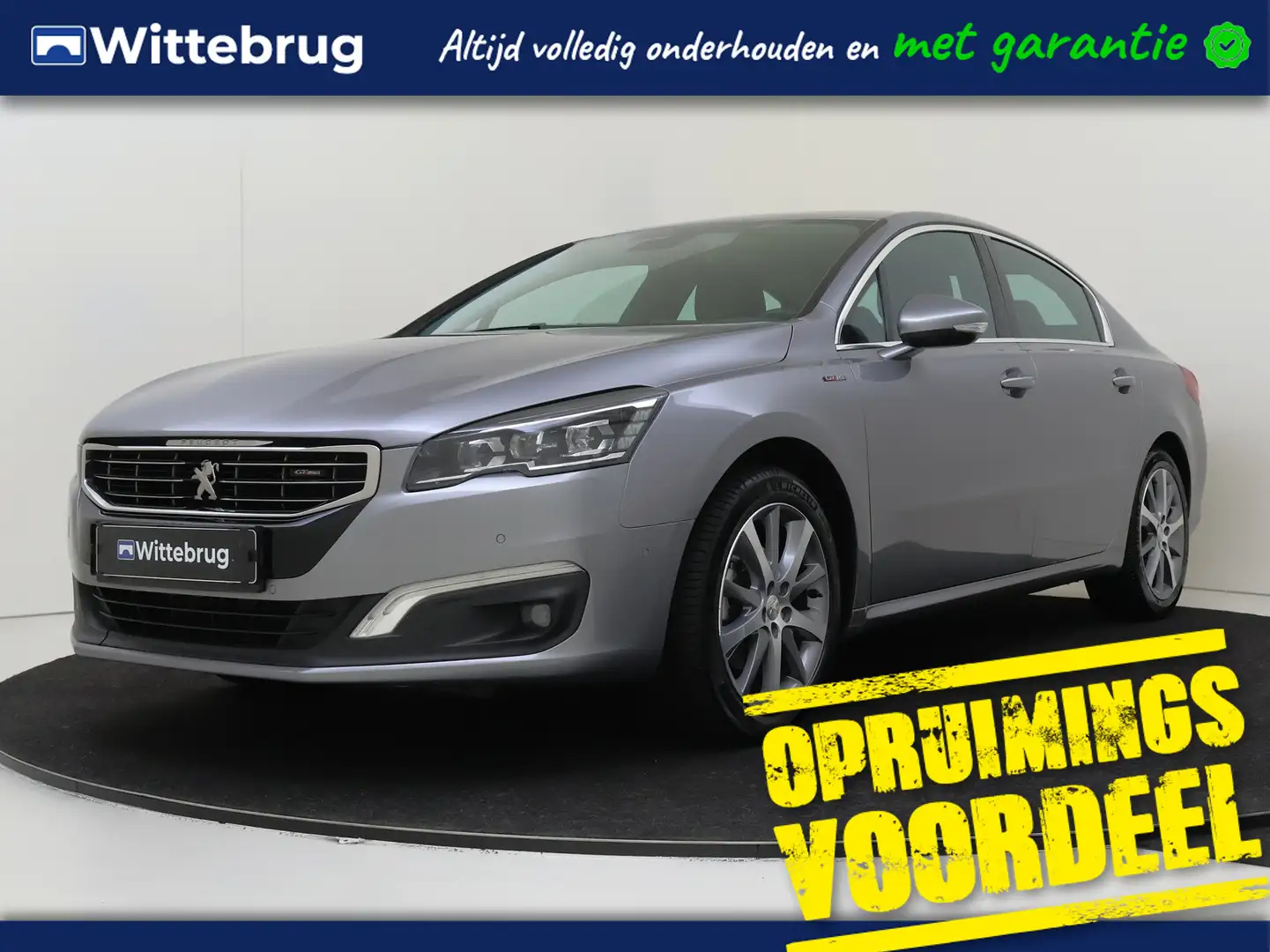 Peugeot 508 1.6 165PK e-THP GT-line | UITVERKOOP !!! Grijs - 1
