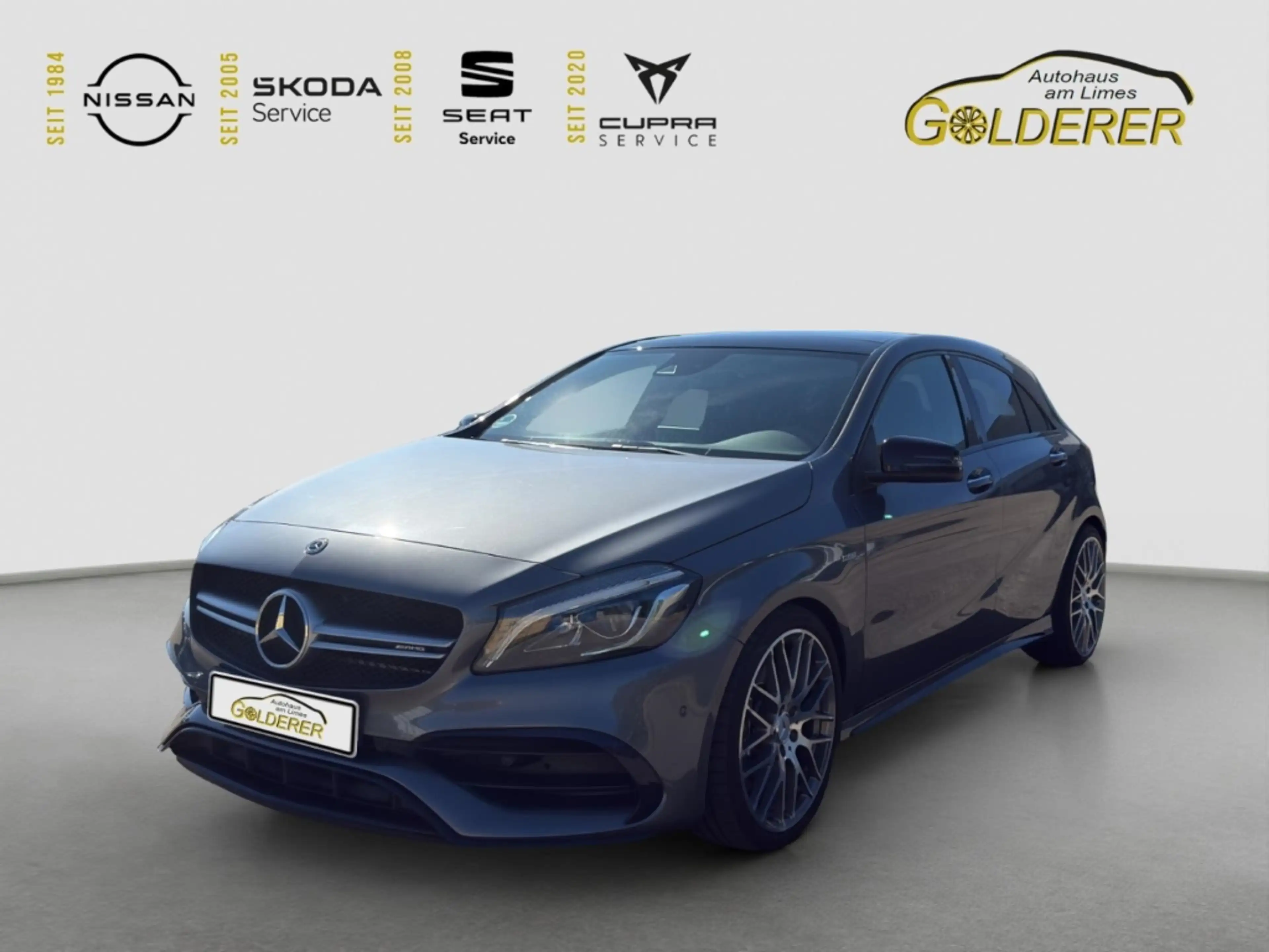 Mercedes-Benz A 45 AMG 4Matic El. Panodach Navi Leder Memory Sitze Sounds