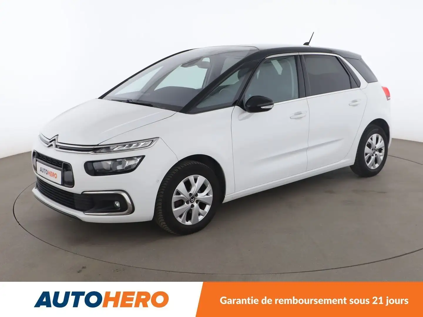 Citroen C4 Picasso (2) 1.6 Blue-HDi Feel BV6 Blanc - 1