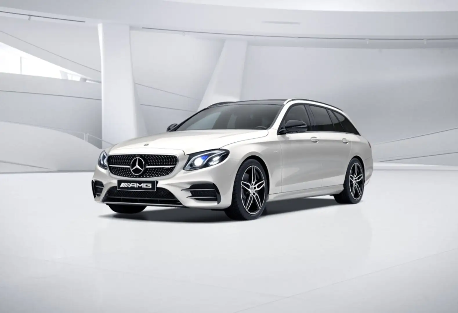 Mercedes-Benz E 43 AMG AMG E 43 4M T Pano*COM*360°K*MBeam*eHeck*Wide*CP Blanco - 2