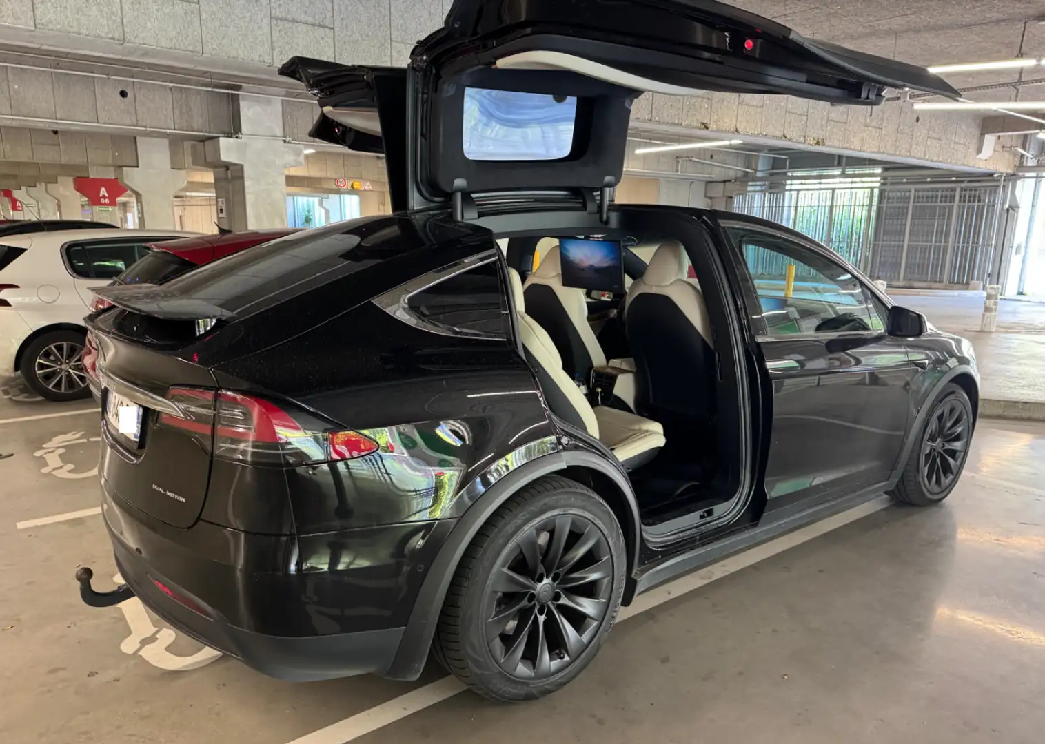 Tesla Model X MODEL X Long Range PLUS AWD Noir - 2