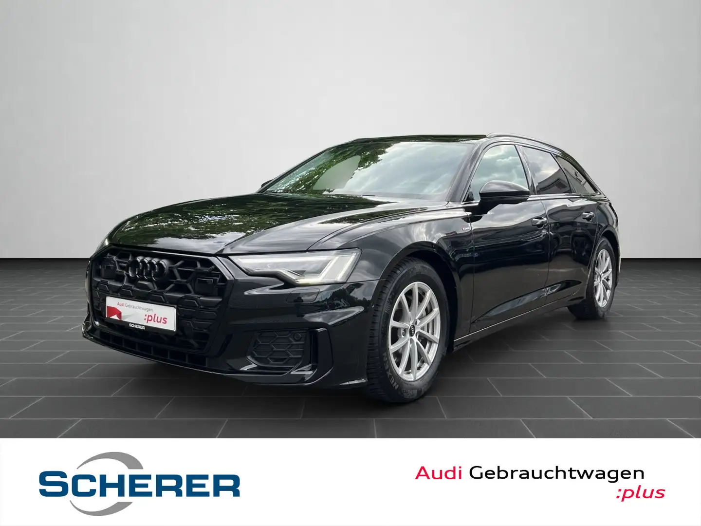 Audi A6 Avant S line 40 TDI S-TRONIC AHK 360°KAMERA M Noir - 1