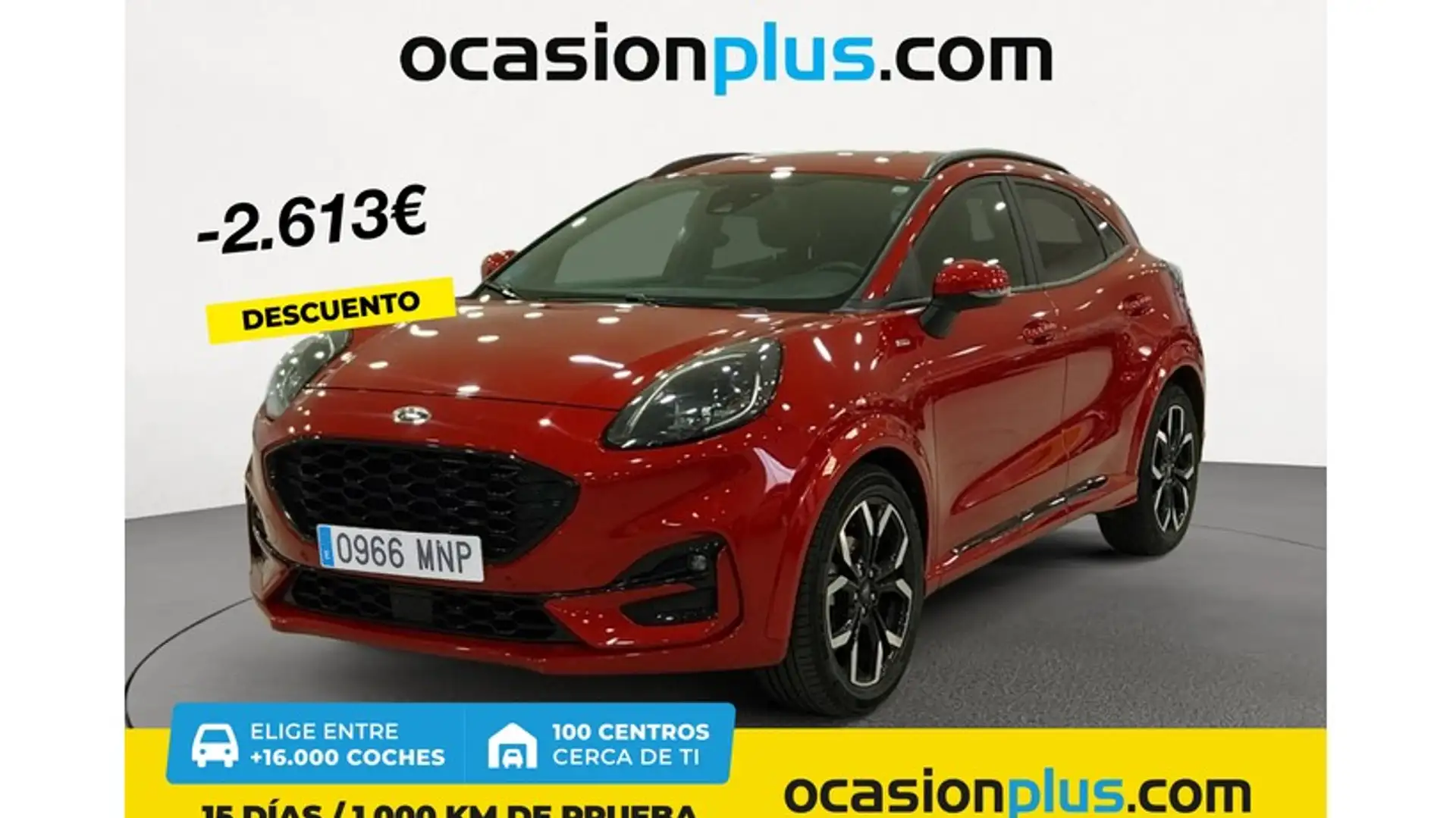 Ford Puma 1.0 EcoBoost MHEV ST-Line X 125 Rood - 1