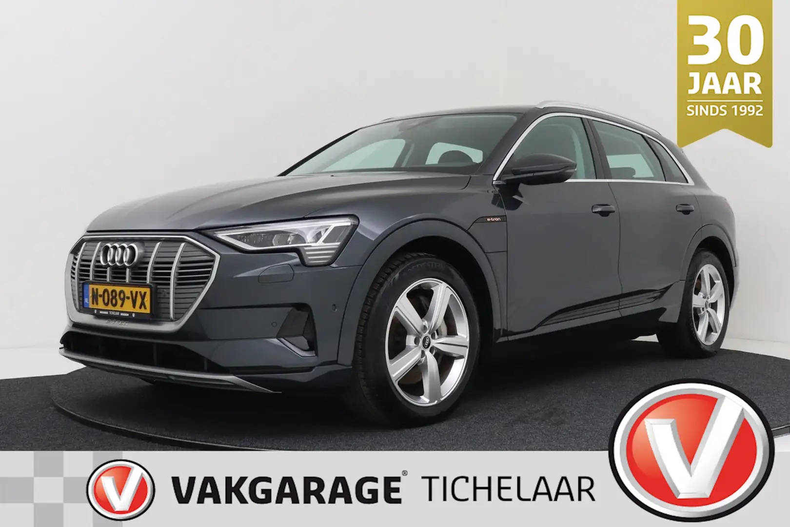 Audi e-tron 55 quattro Advanced edition Plus 95 kWh | Org NL | Grijs - 1