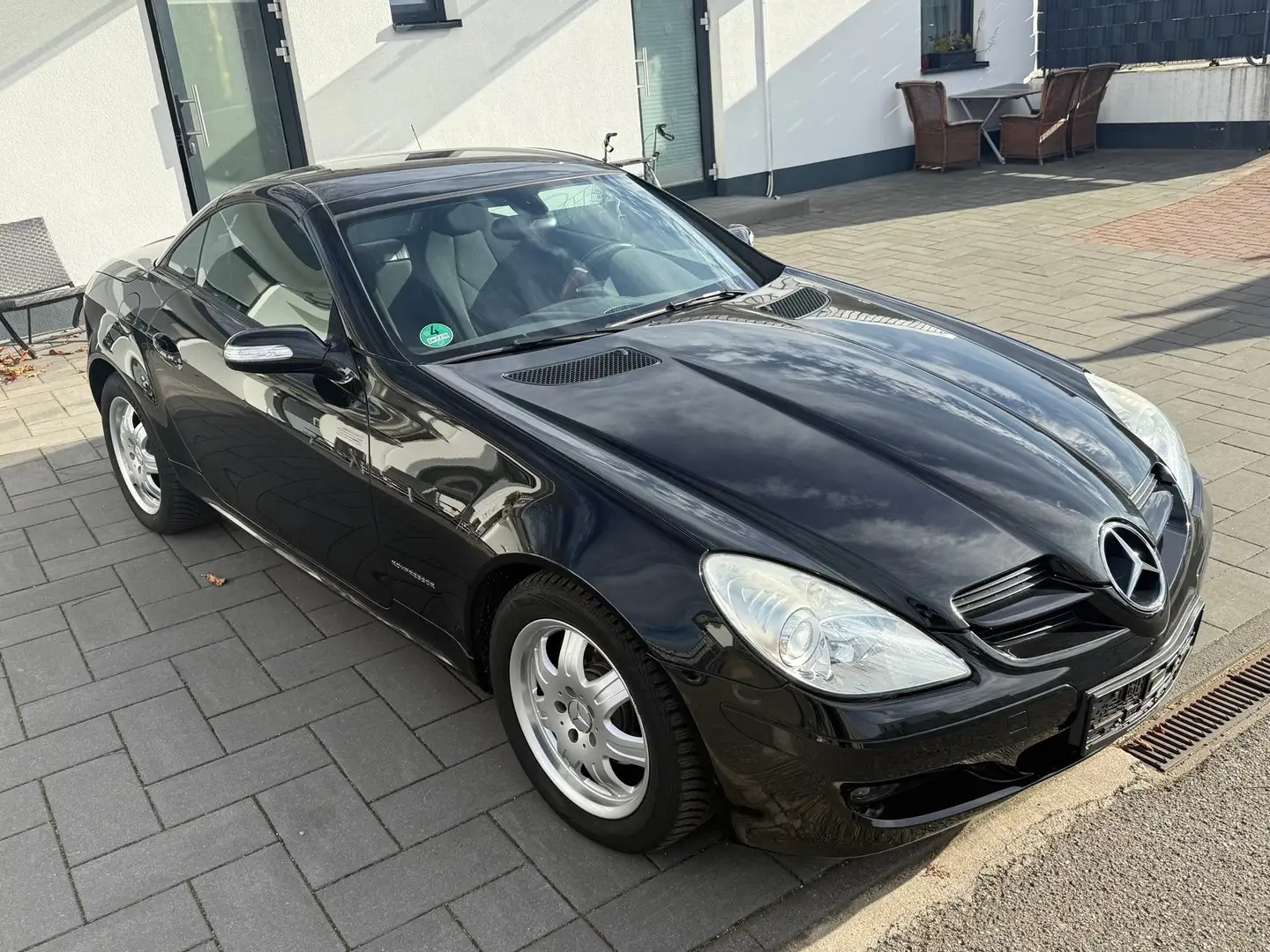 Mercedes-Benz SLK 200 SLK 200 Kompressor I.Hand Unfallfrei Rentner Schwarz - 2