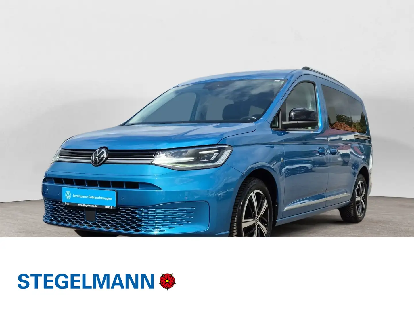Volkswagen Caddy Caddy Kombi Maxi 2.0 TDI DSG Style 7-Sitzer *LED Blau - 1