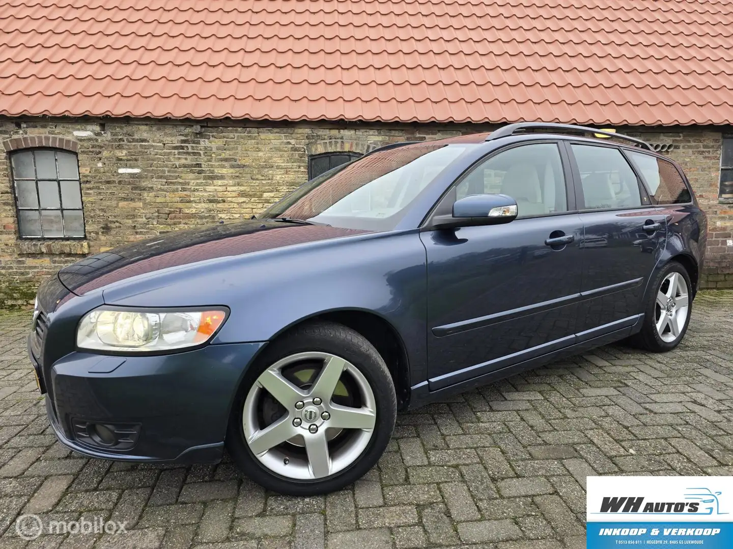 Volvo V50 2.4i R-Design Automaat! Open dak Bleu - 1