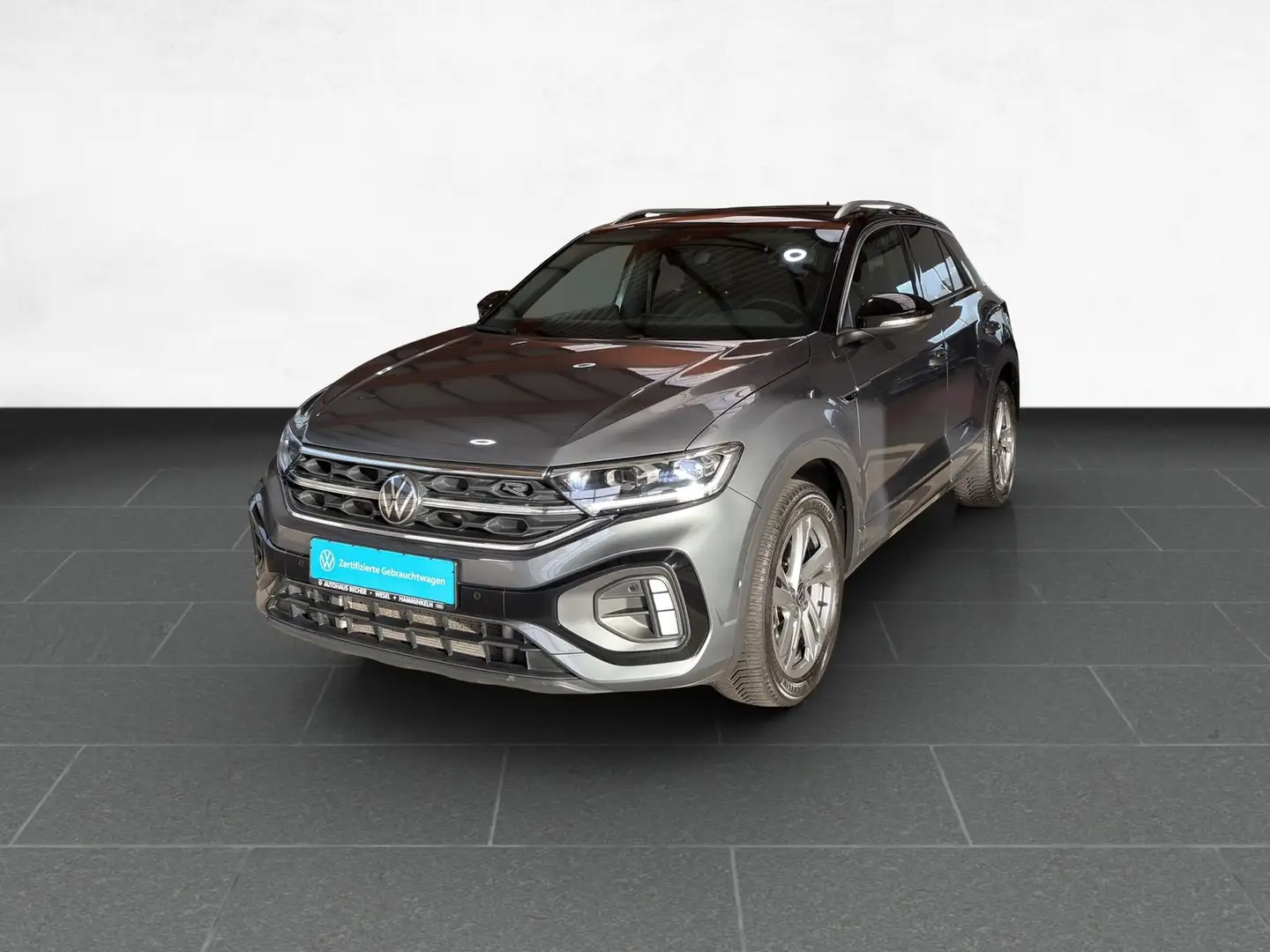 Volkswagen T-Roc R Line 2.0 TDI DSG /Navi/AHK/Rückfahrkam Grau - 2