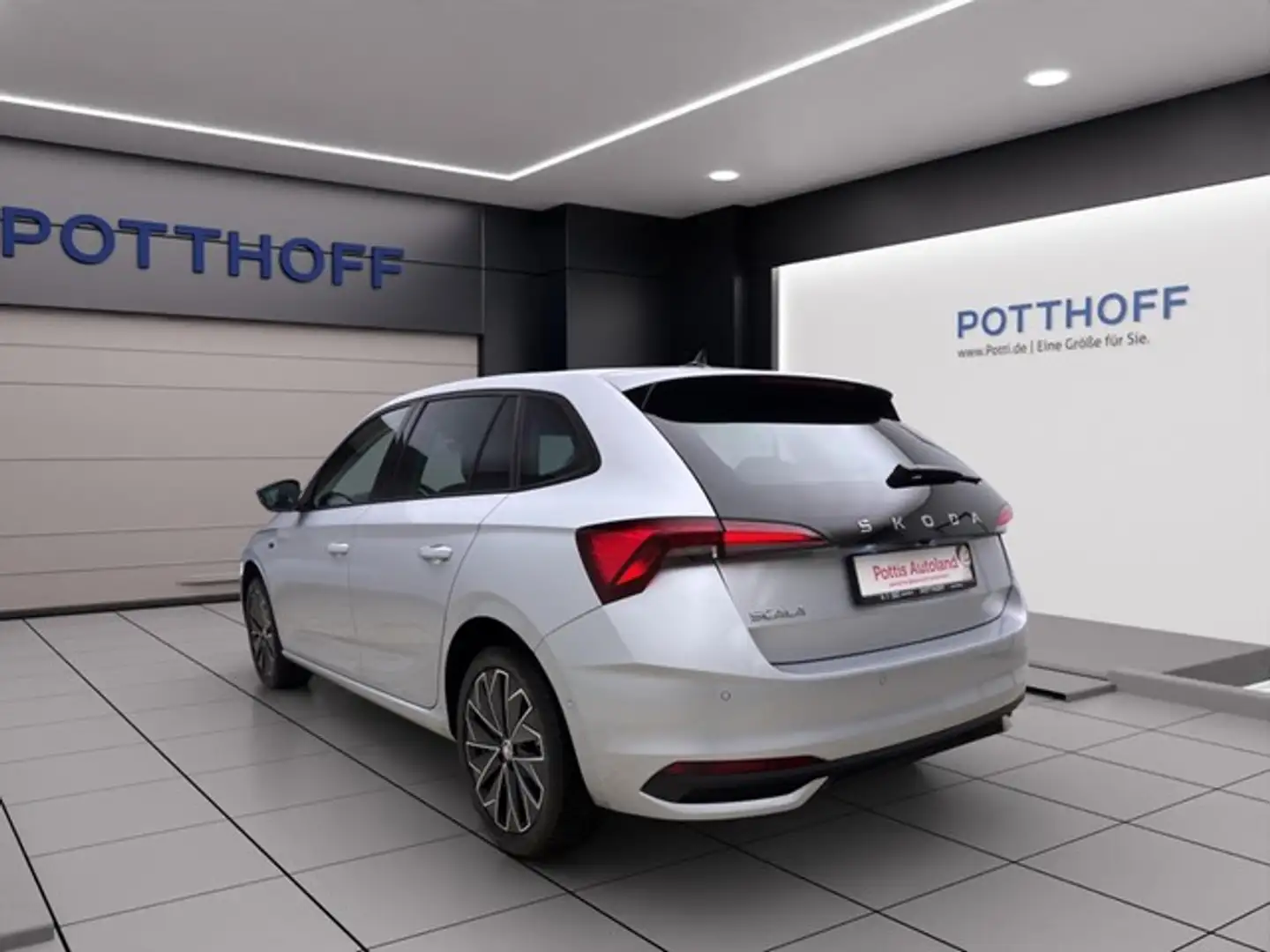Skoda Scala 1.0 TSI - Drive - *letztes Fahrzeug* Kamera SHZ di Silber - 2