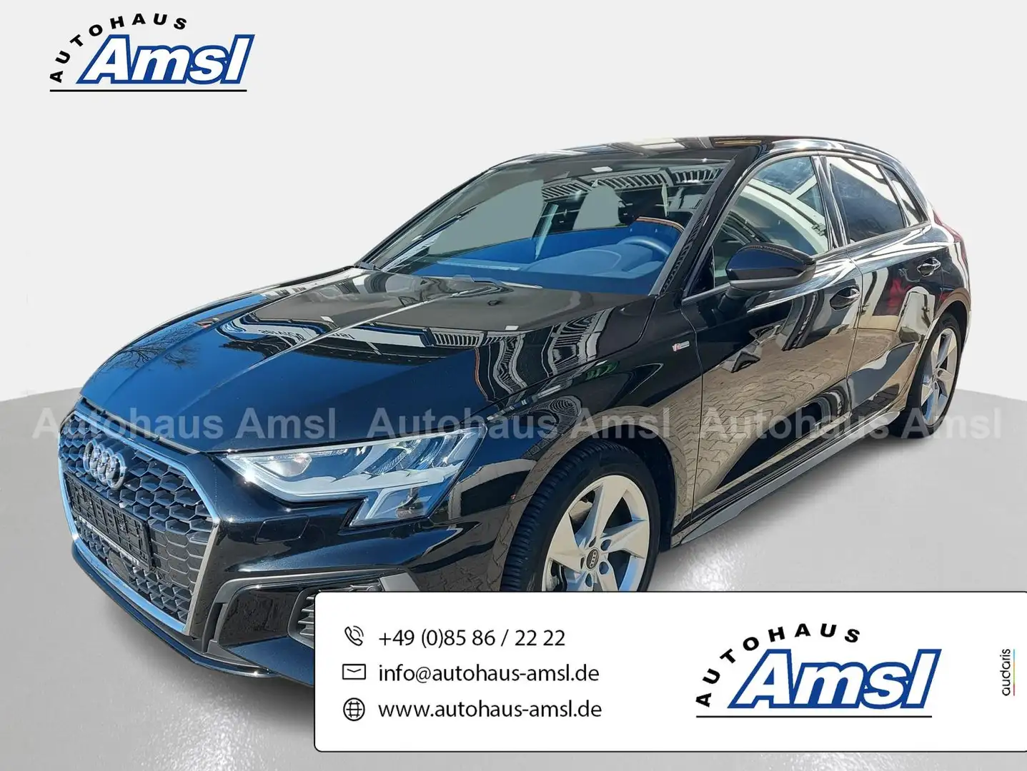 Audi A3 30 TFSI S-Line *SHZ*PDC*DAB*Virt.Cockpit*Navi Schwarz - 1